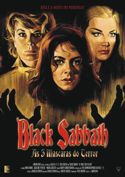 Poster de Black Sabbath: As Três Máscaras do Terror